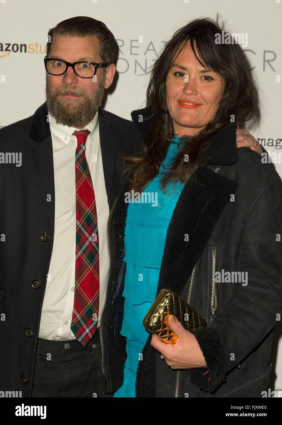 new york ny usa 3rd mar 2016 gavin mcinnes emily mcinnes at