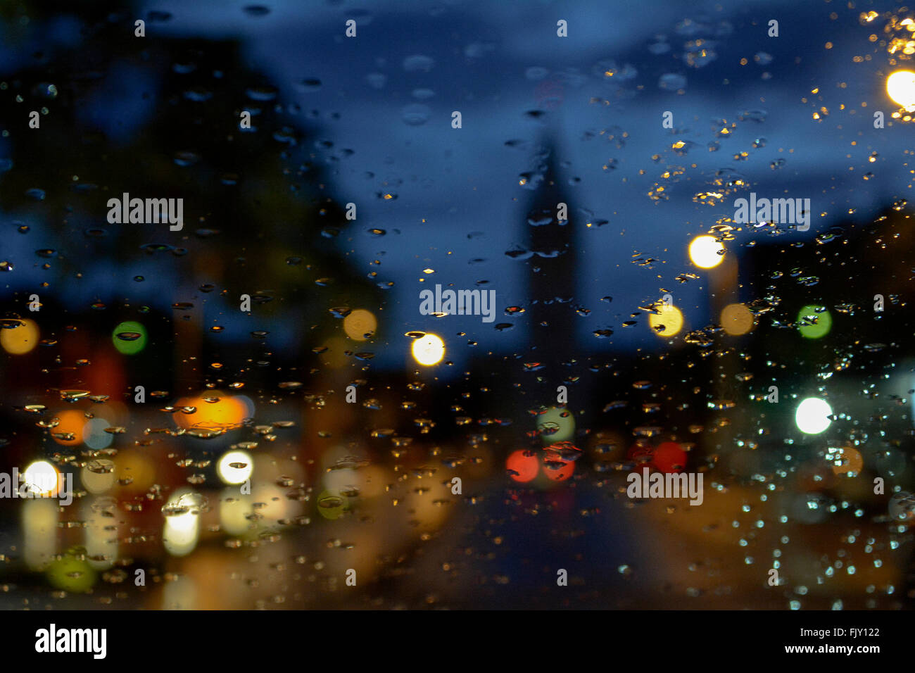 Wet car window hi-res stock photography and images - Alamy
