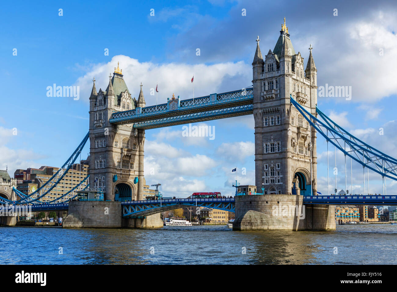 Tower Bridge, London, England, UK Stock Photo