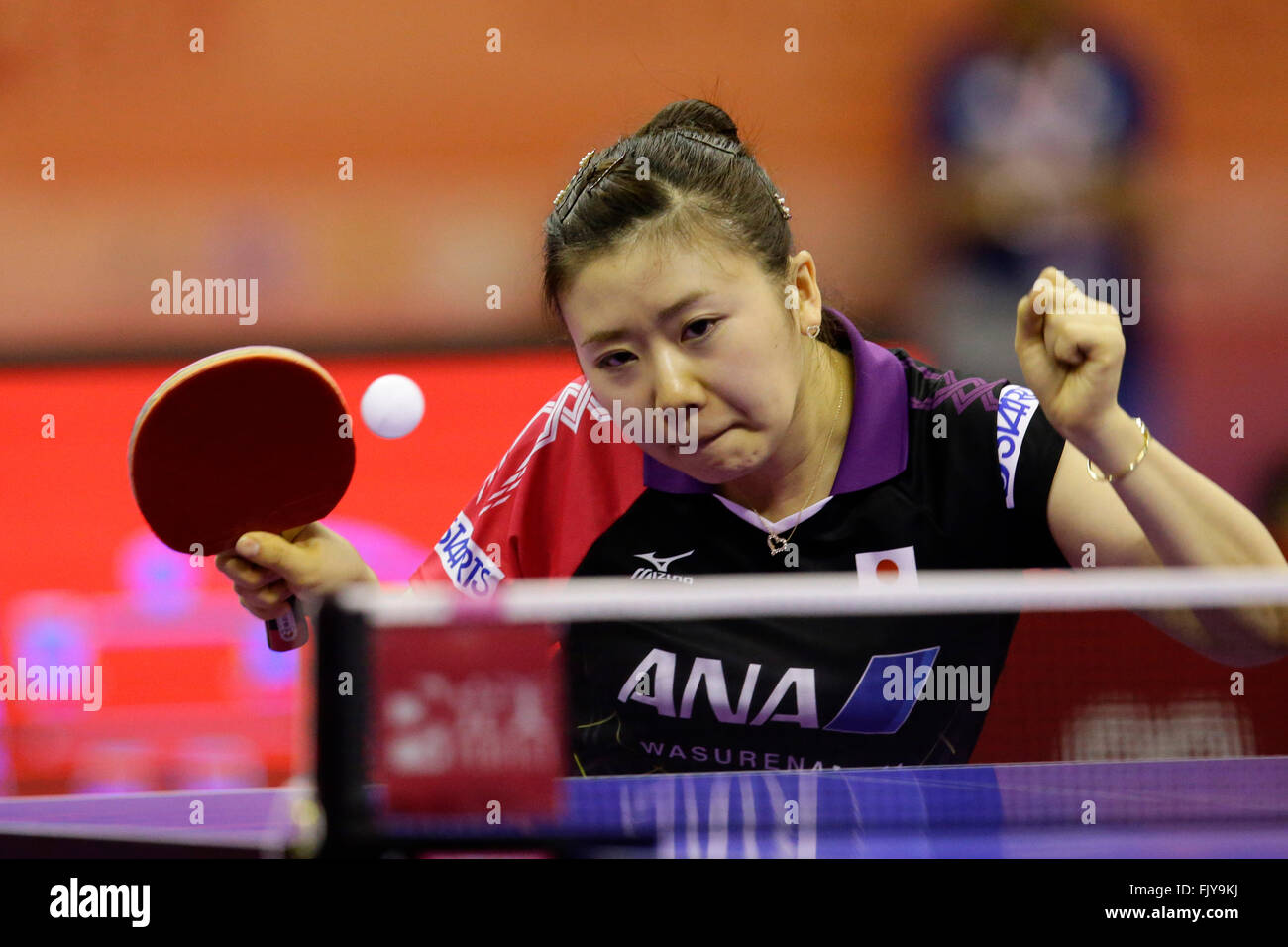 Stadium Malawati, Kuala Lumpur, Malaysia. 3rd Mar, 2016. Ai Fukuhara