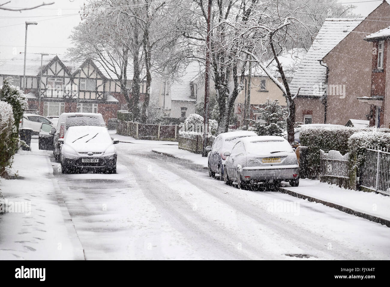 Winter snowfall manchester hires stock photography and images Alamy