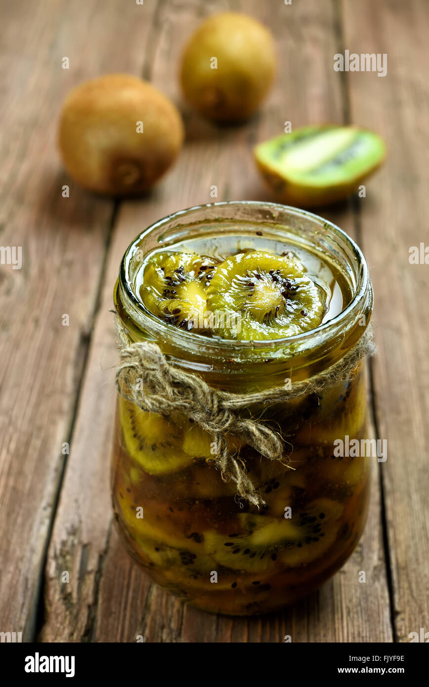 Kiwi jam in jar hi-res stock photography and images - Alamy