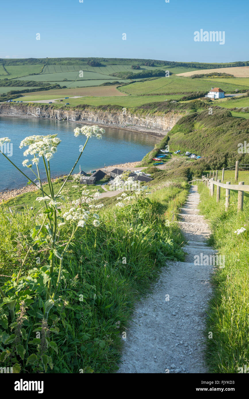 Kimmeridge bay steps hires stock photography and images Alamy