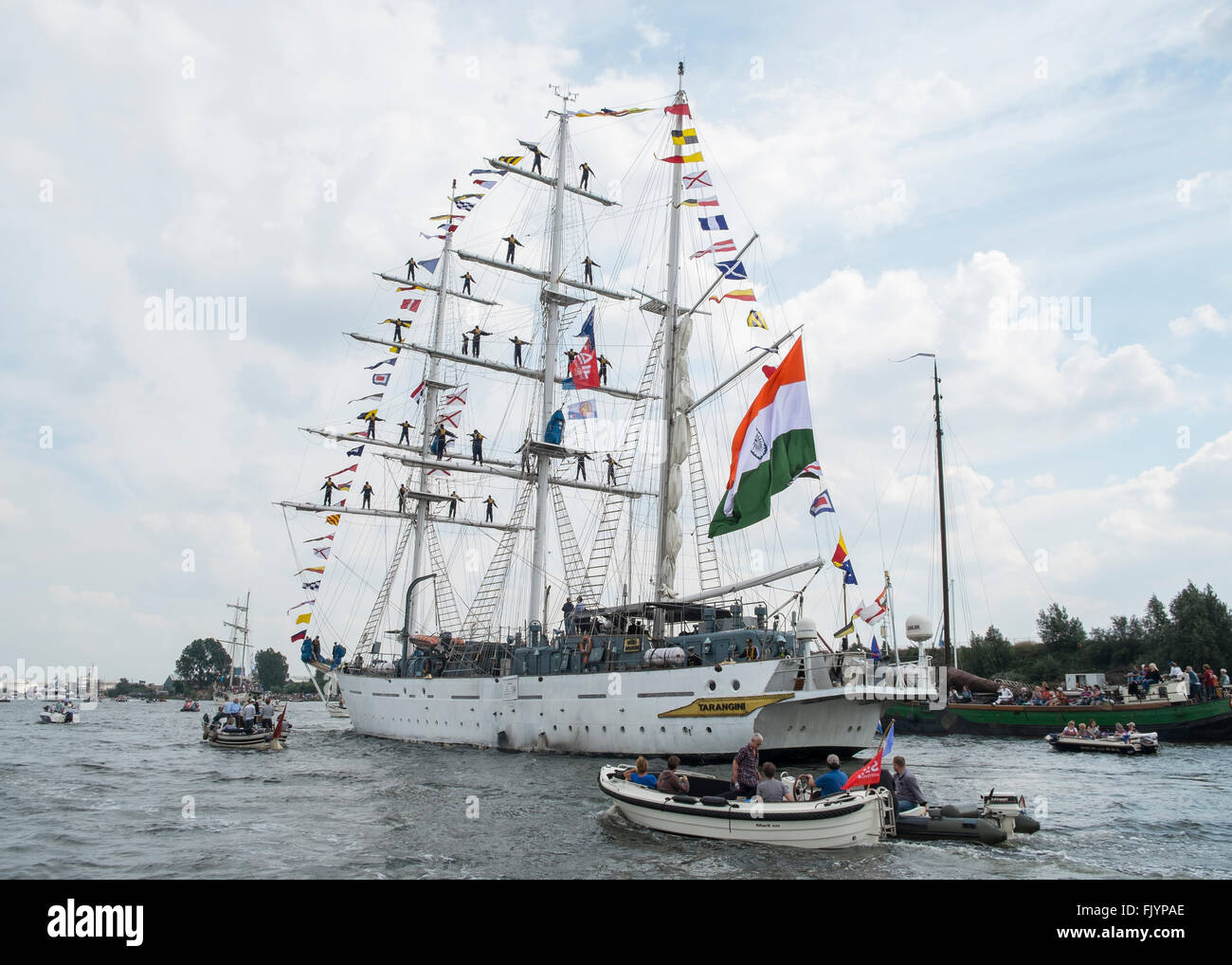 Amsterdam. Sail 2015 Stock Photo