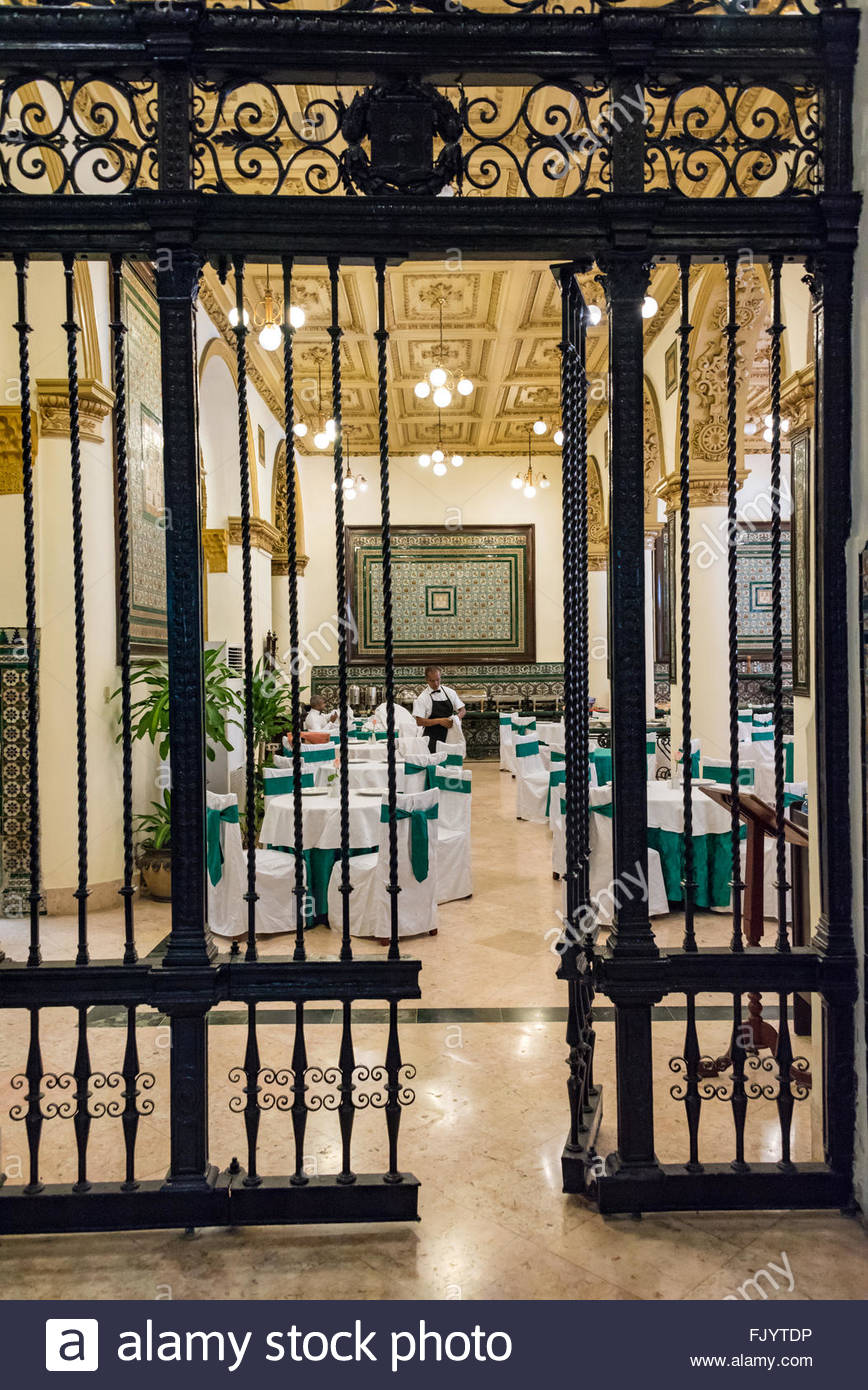 Hotel Inglaterra Or England Hotel Interior Architectural Details
