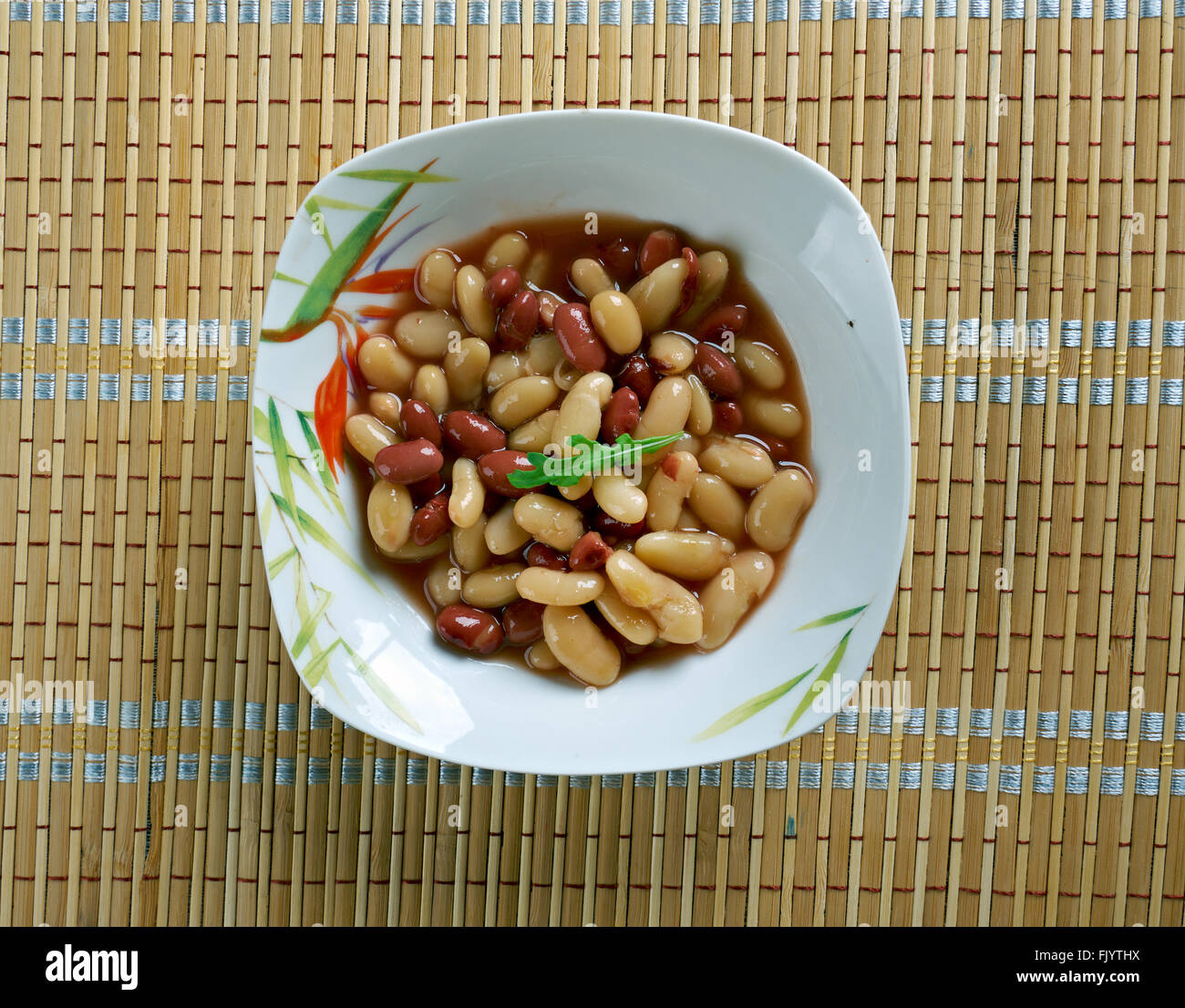 Mexican Bean Salad Stock Photo Alamy