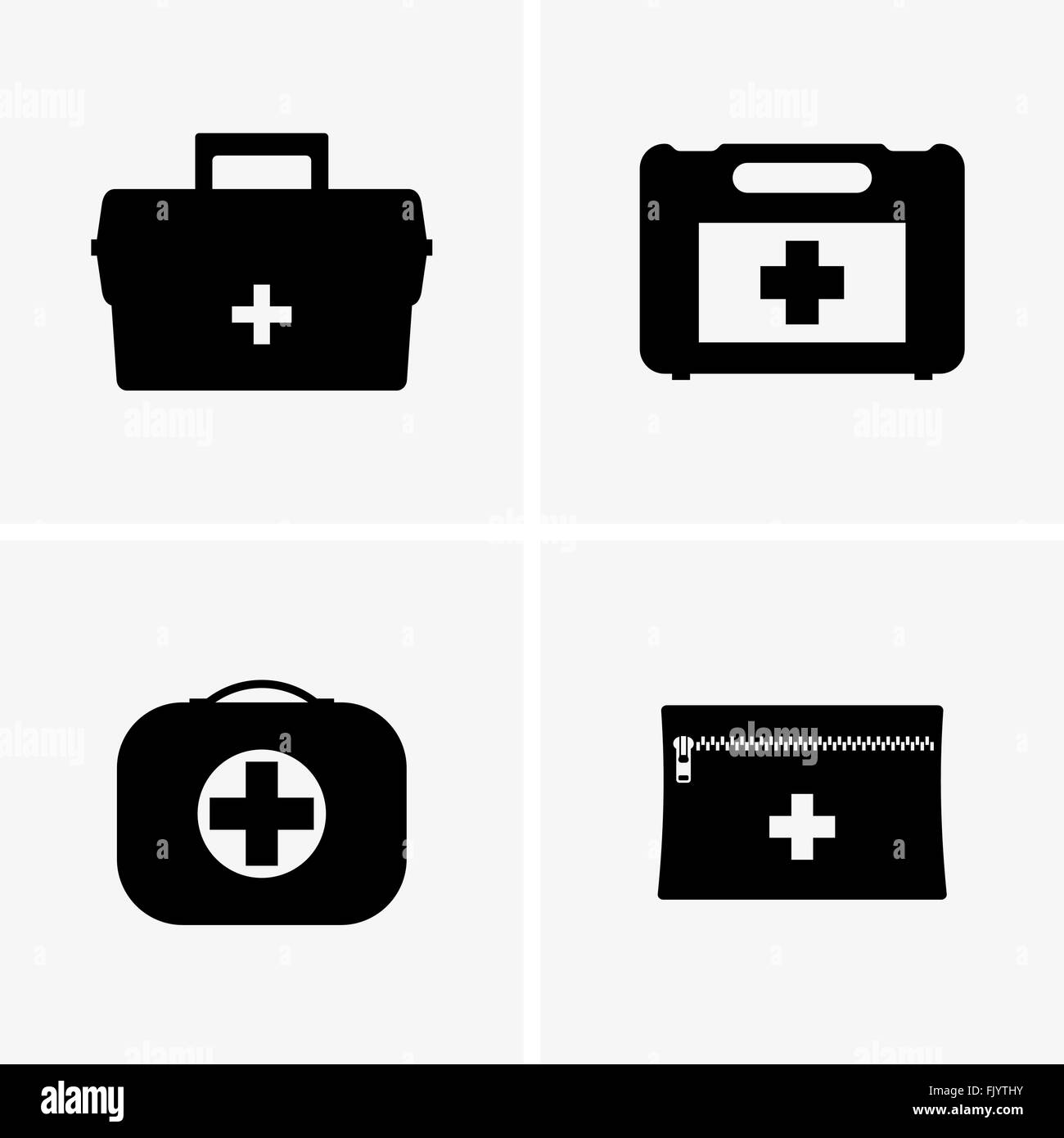 First aid kits, shade pictures Stock Vector Image & Art Alamy