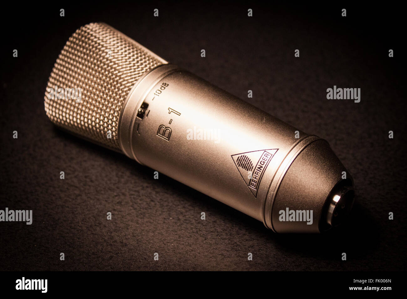 A Behringer B1 microphone Stock Photo - Alamy