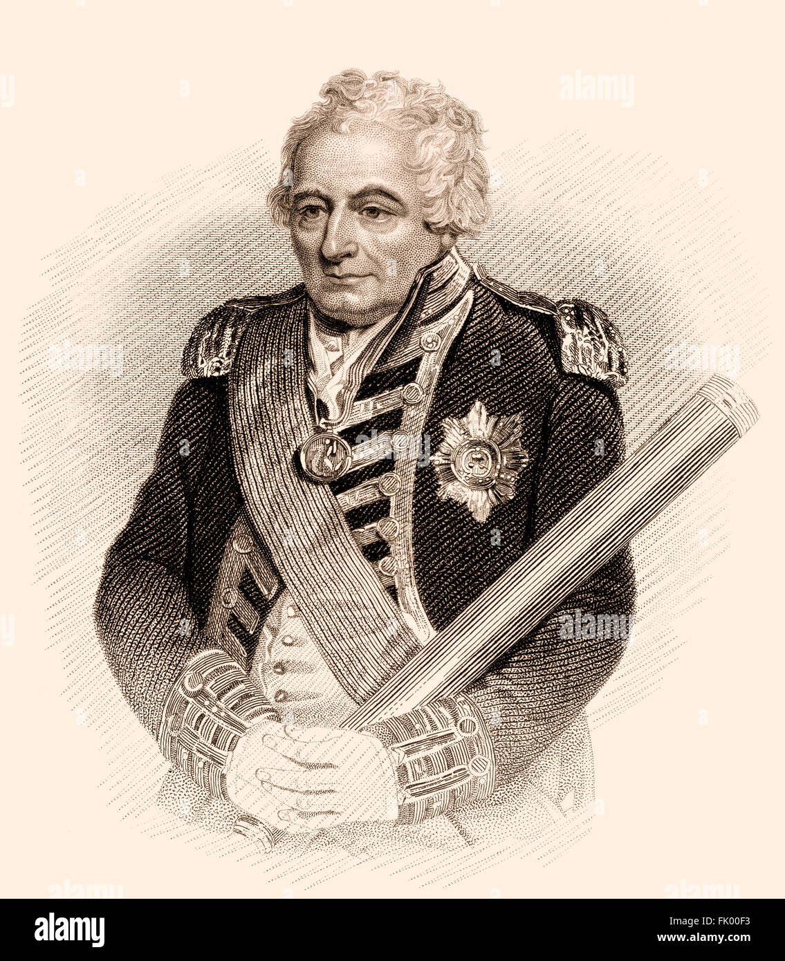 Admiral of the Fleet John Jervis, 1st Earl of St Vincent, 17351823, an