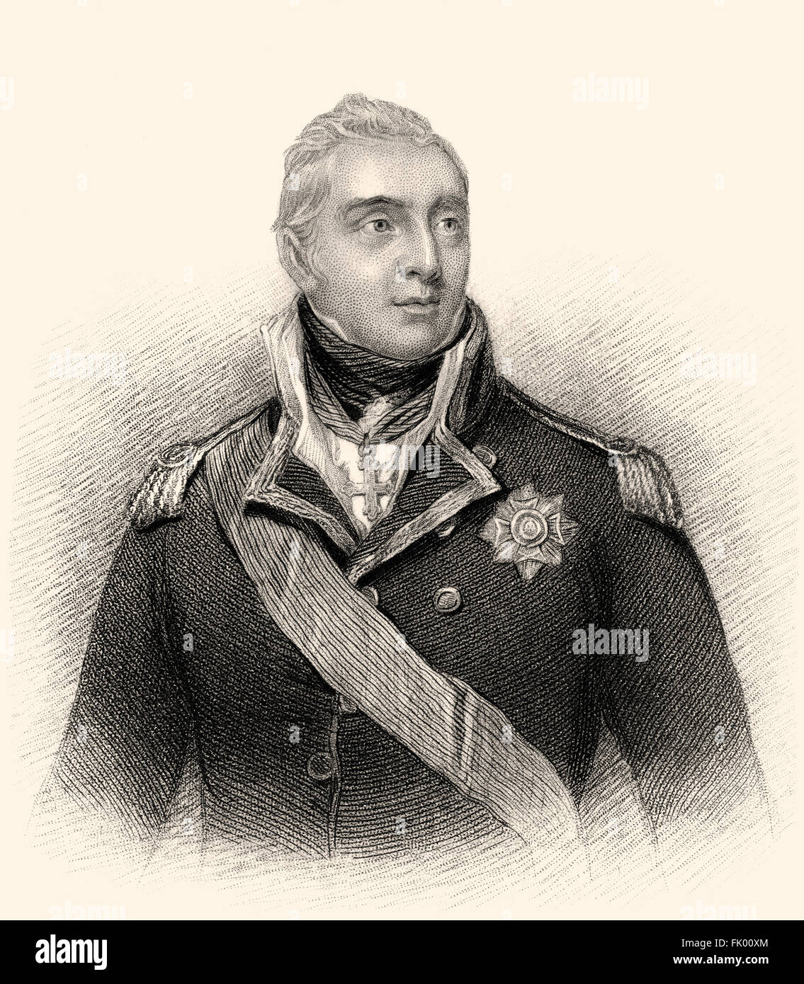 Admiral Edward Pellew, 1st Viscount Exmouth, 1757-1833, a British naval ...