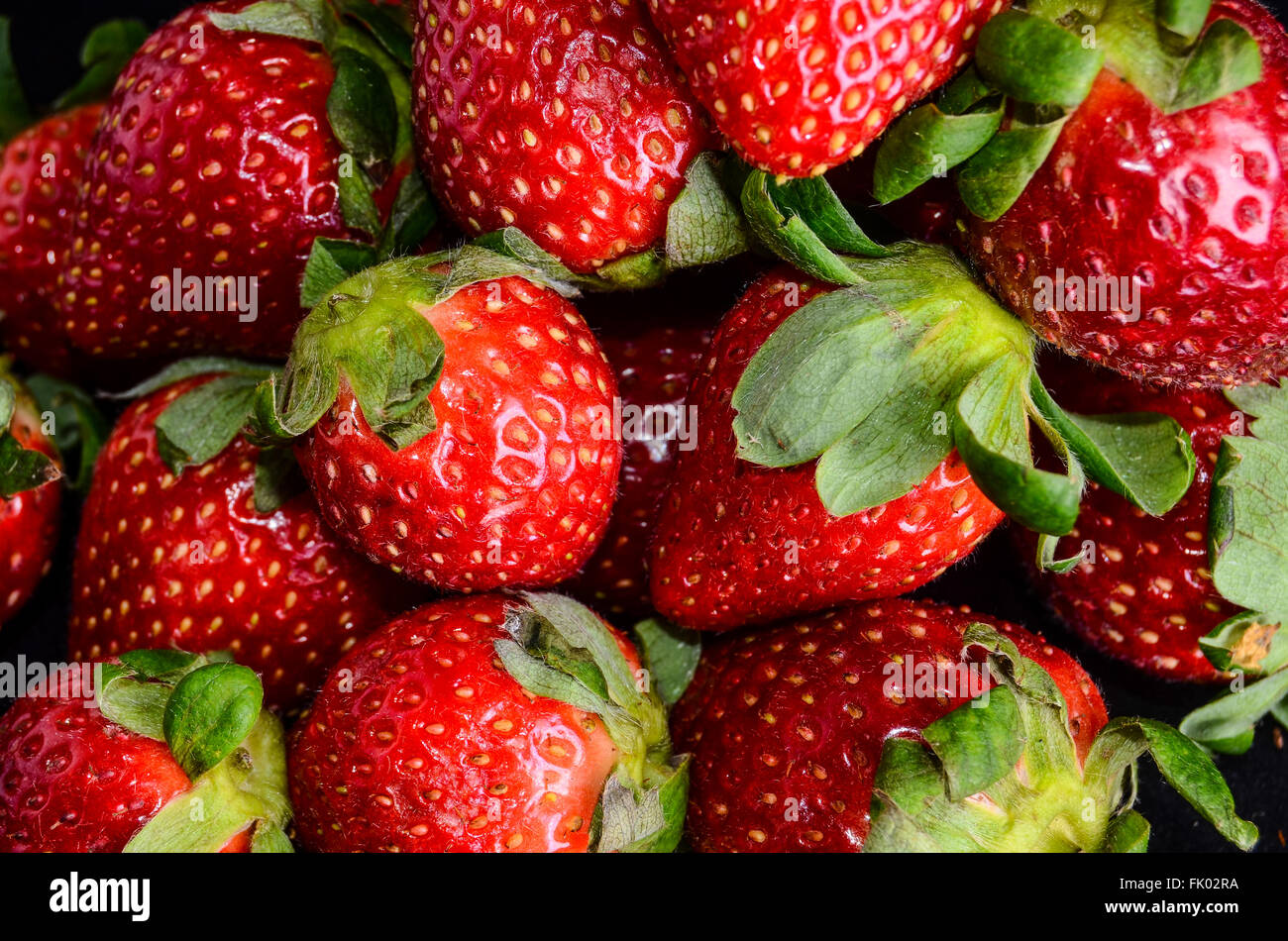 Fresh Ripe Strawberry Stock Photo - Alamy