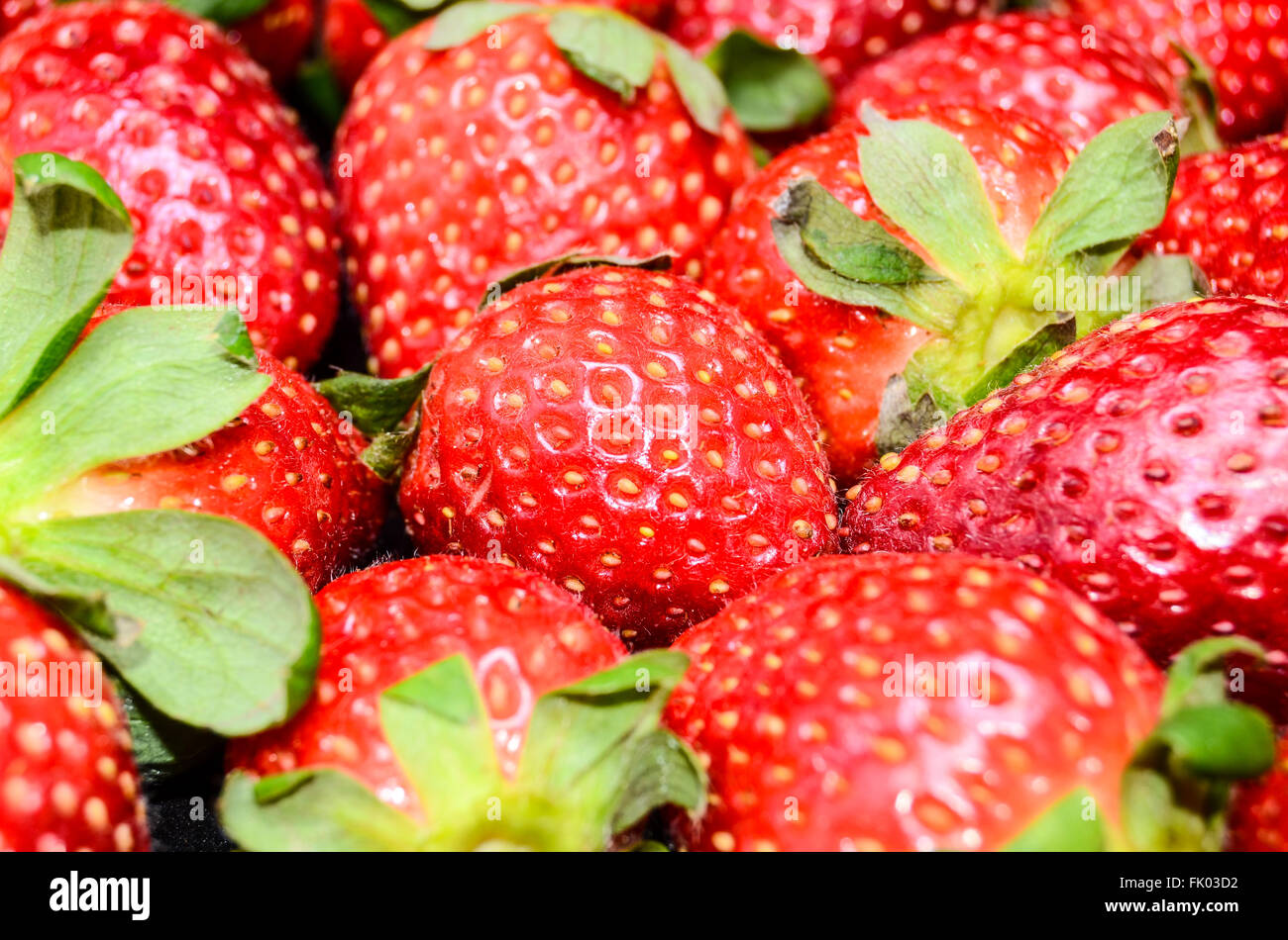 Fresh Ripe Strawberry Stock Photo - Alamy