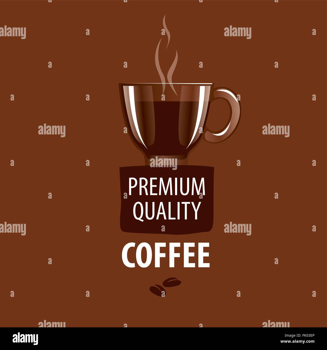 vector logo for coffee Stock Vector Image & Art - Alamy