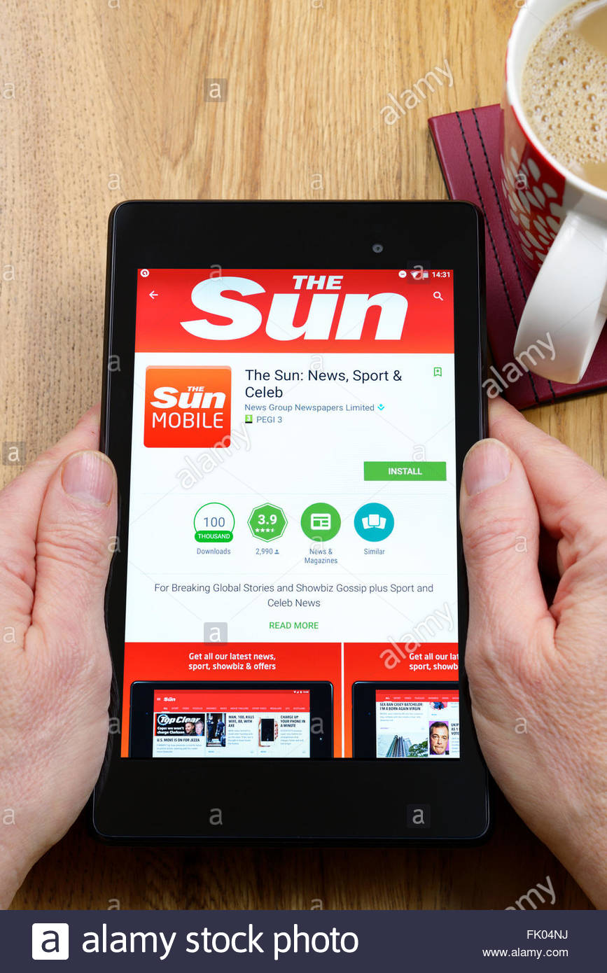 pix The Sun Newspaper Uk App alamy
