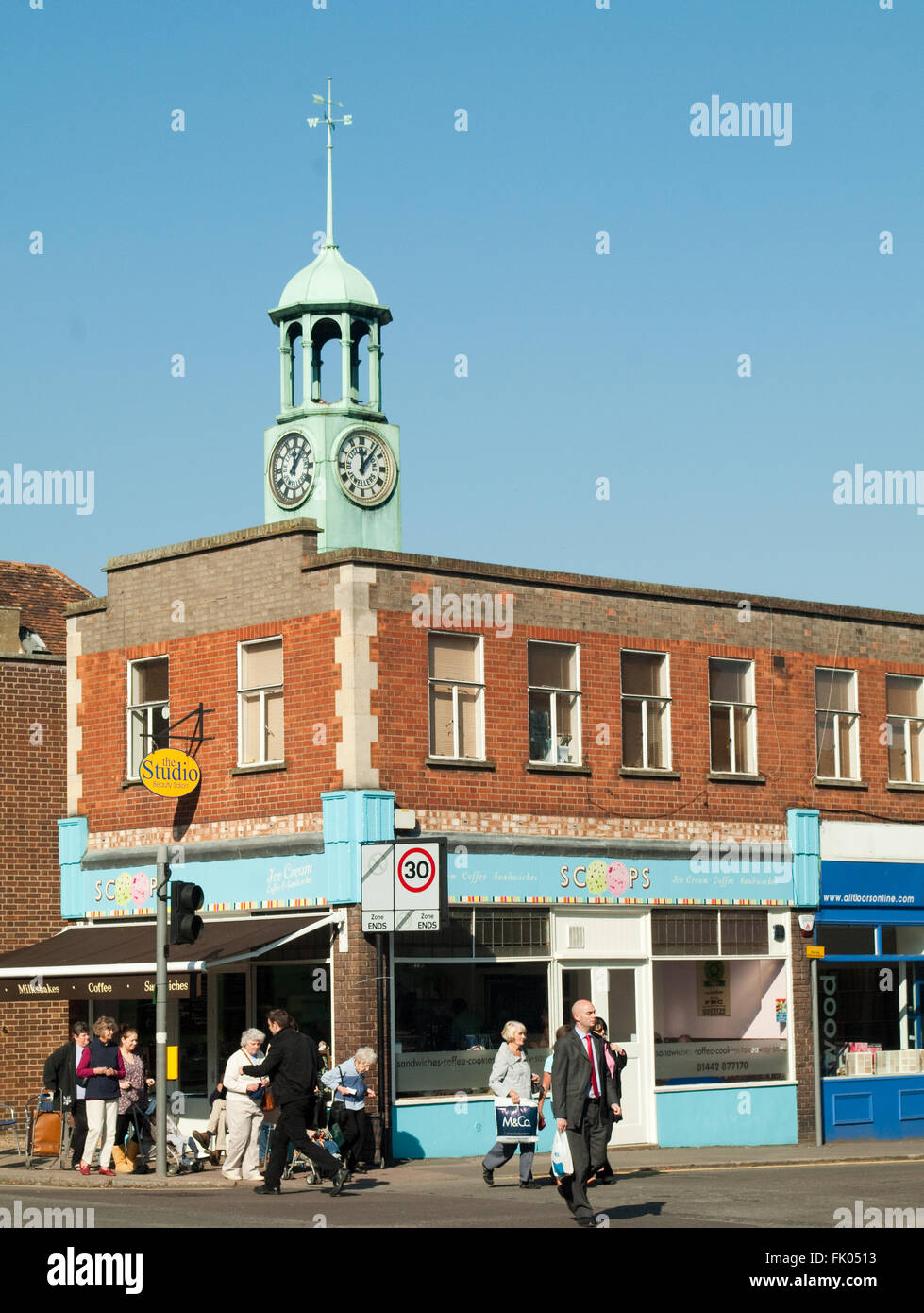 Berkhamsted Cafe, Hertfordshire Stock Photo Alamy