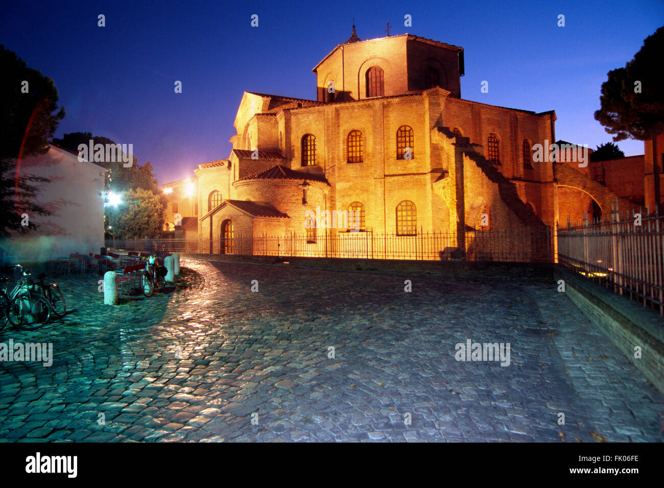 Italy, Emilia Romagna, Ravenna, San Vitale Basilica Stock Photo
