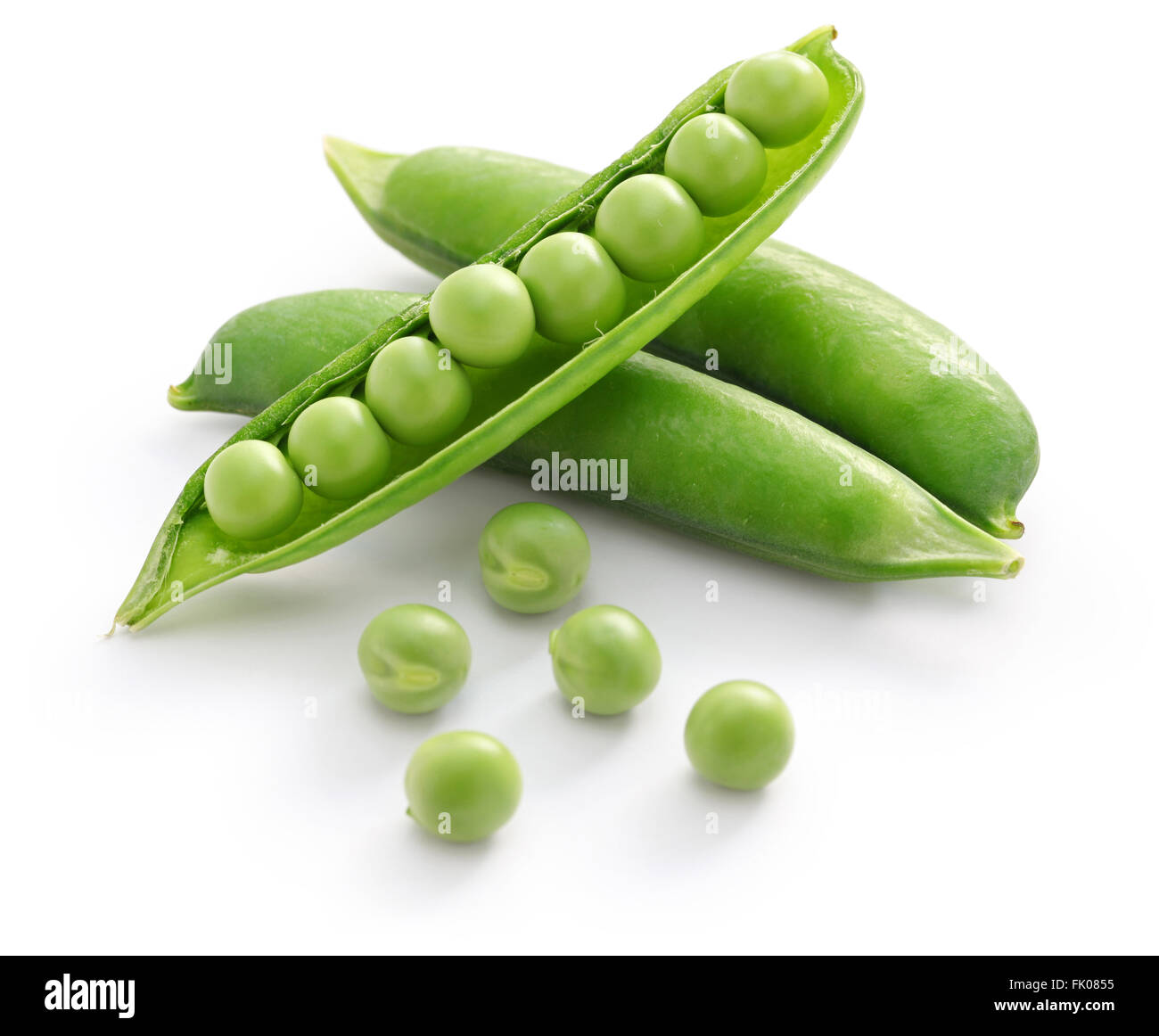 green peas Stock Photo