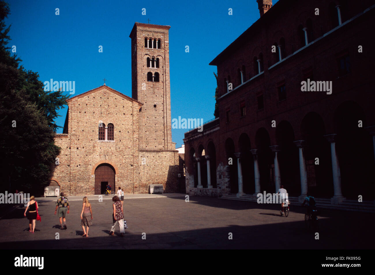 Italy, Emilia Romagna, Ravenna, San Francesco Basilica Stock Photo