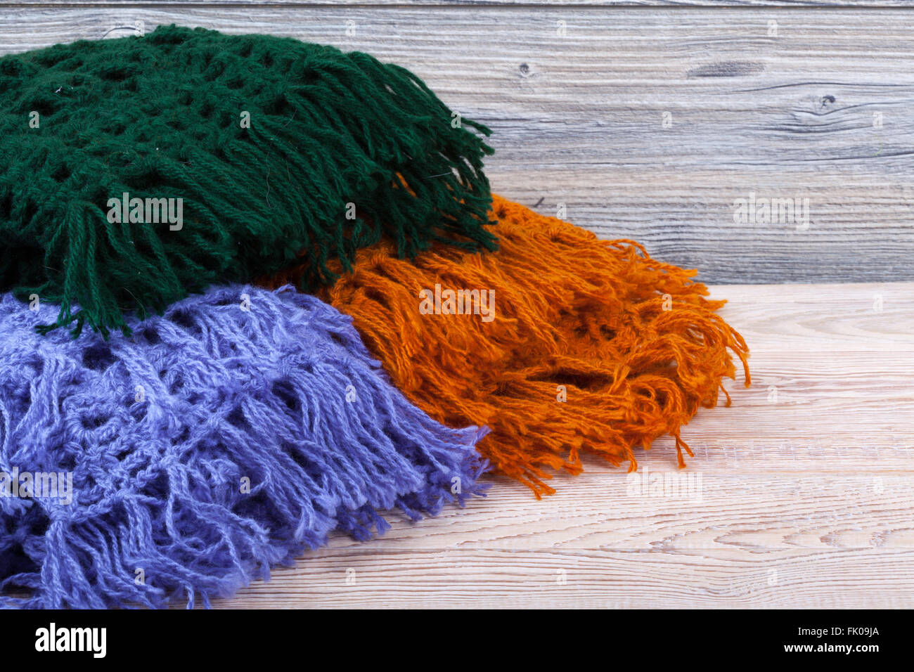 knitted woolen shawls