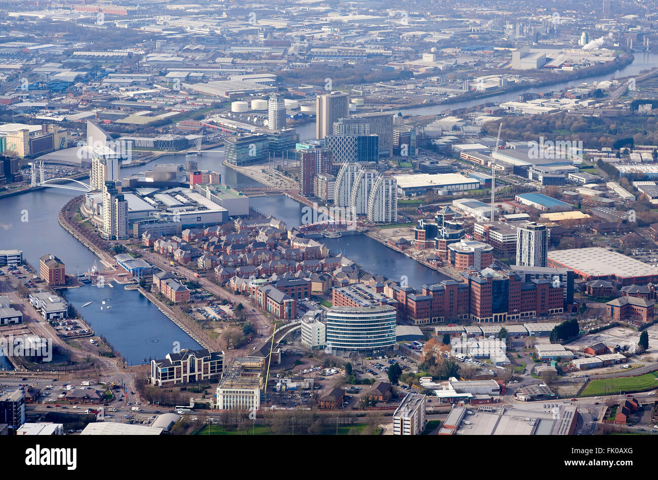 Salford Quays, Manchester, NW England, UK Stock Photo: 97738888 - Alamy