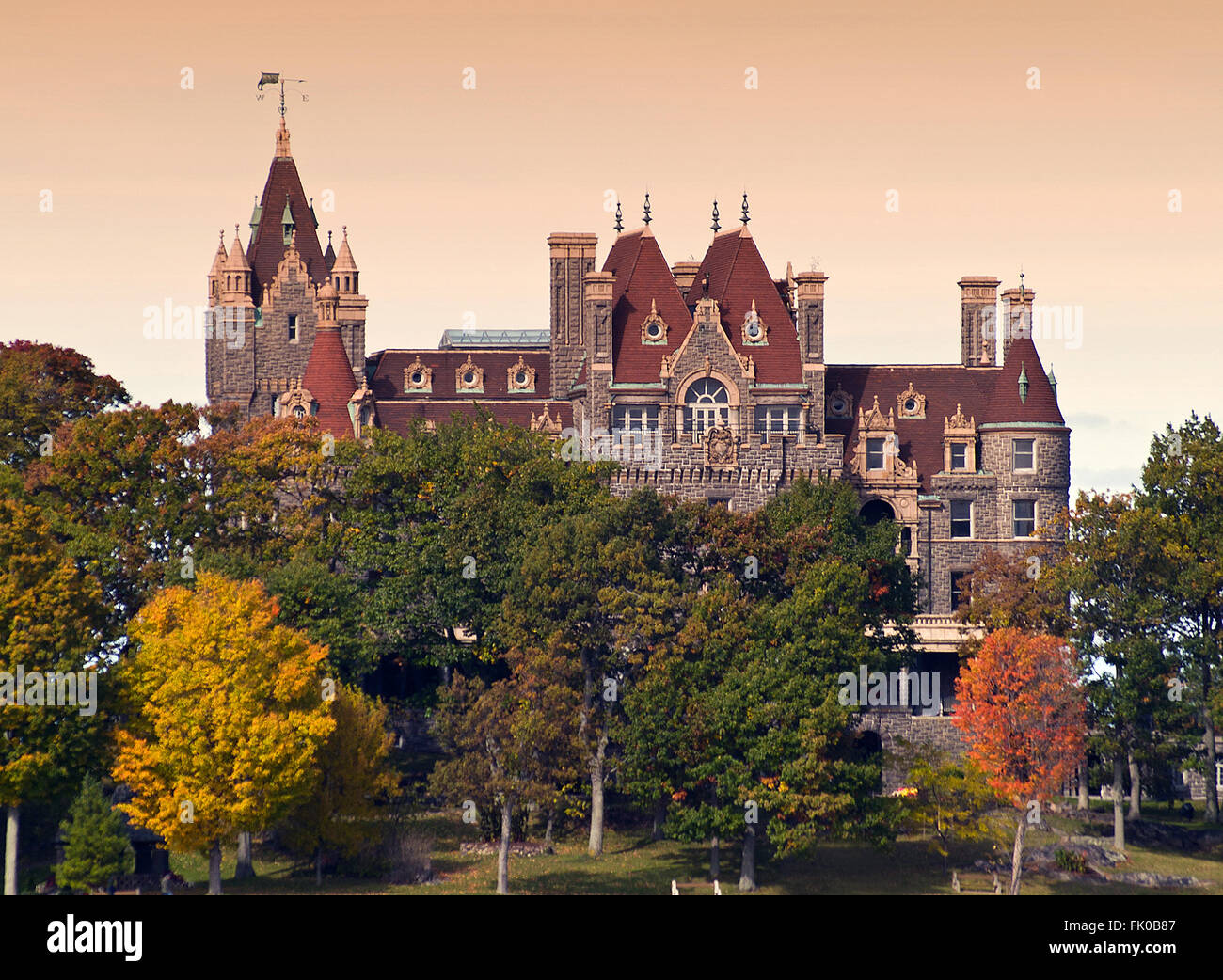 Boldt Castle, Alexandria Bay, New York Stock Photo