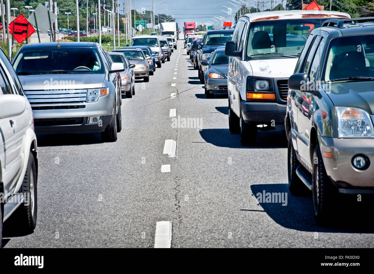 Bumper to bumper traffic hires stock photography and images Alamy