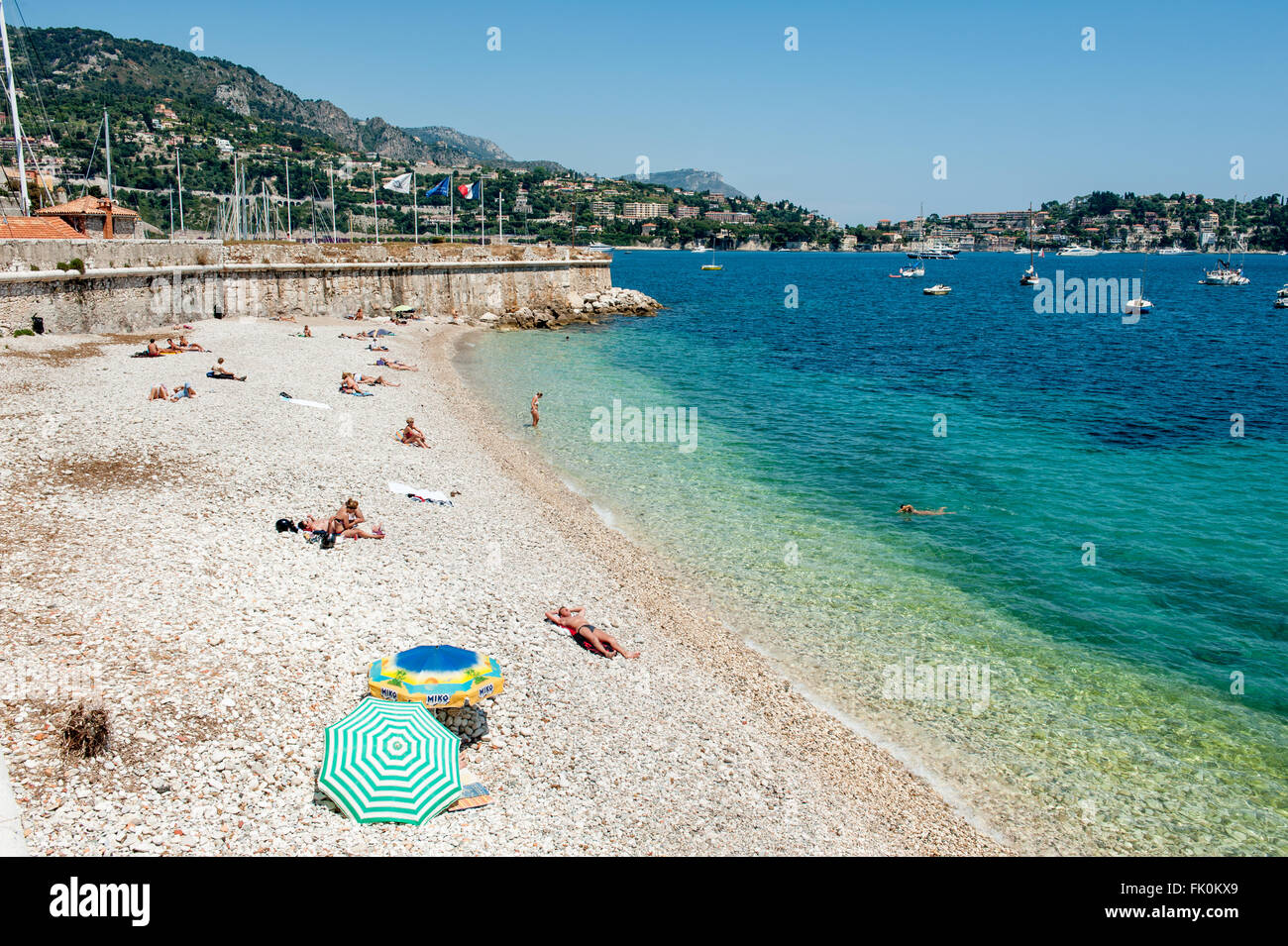 Villefranche Port France Stock Photos Villefranche Port