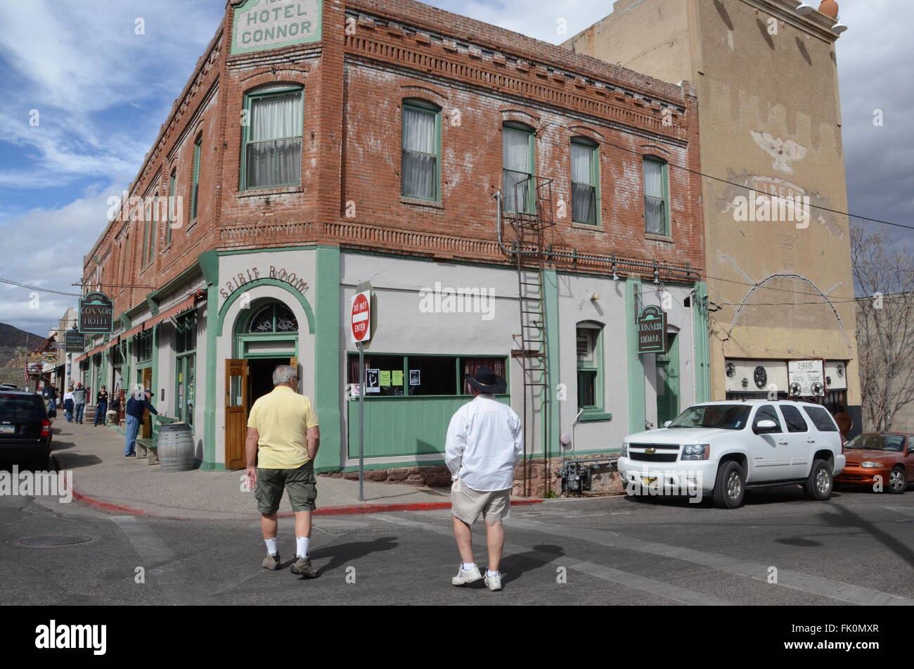 connor hotel spirit bar jerome ghost town arizona Stock Photo Alamy