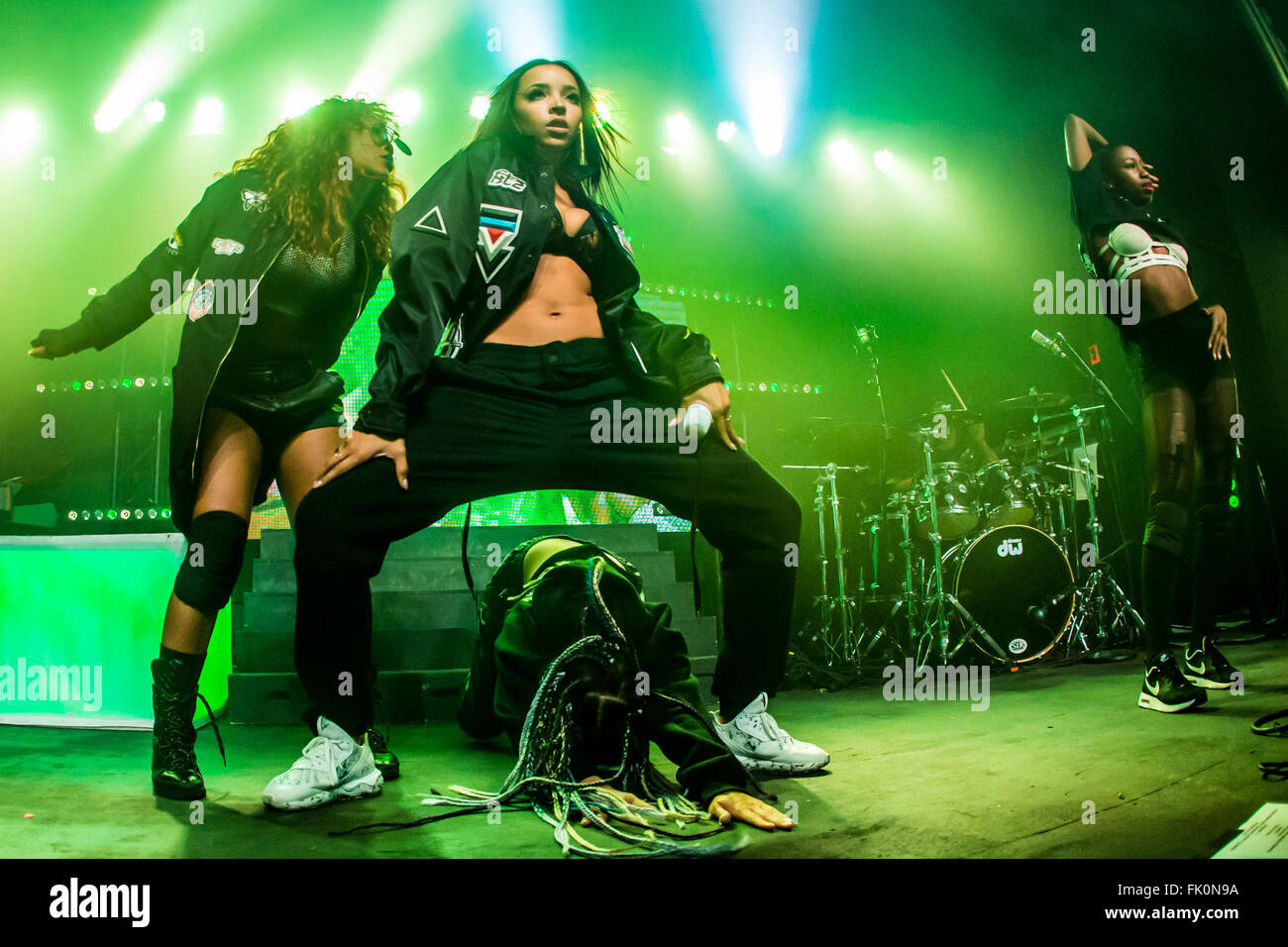 Detroit, Michigan, USA. 3rd Mar, 2016. TINASHE performing on her Joyride World Tour at Saint Andrews Hall in Detroit, MI on March 3rd 2016 © Marc Nader/ZUMA Wire/Alamy Live News Stock Photo
