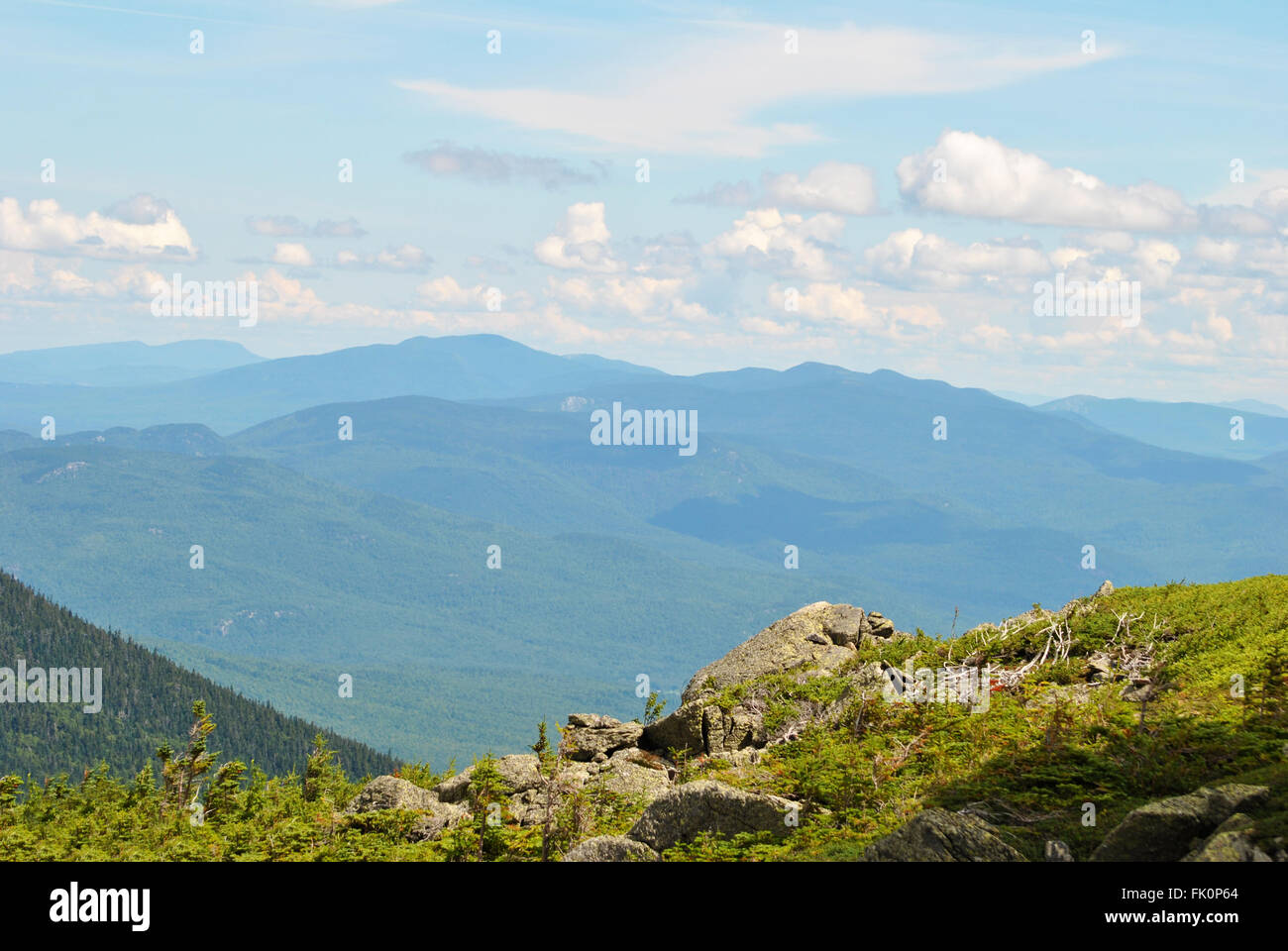 View From the Top of Mount Washington Stock Photo Alamy