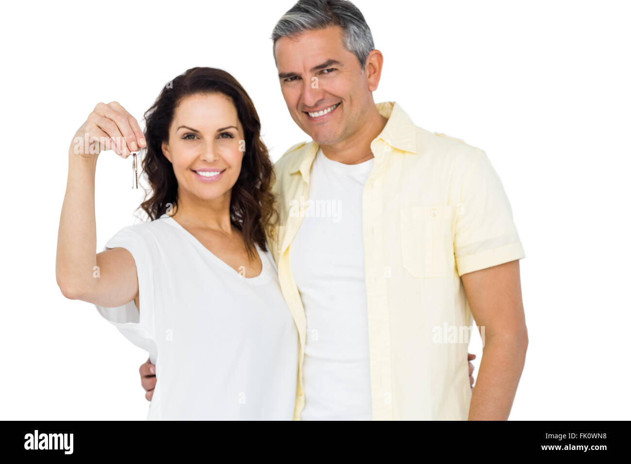 Happy married couple home hi-res stock photography and images - Alamy