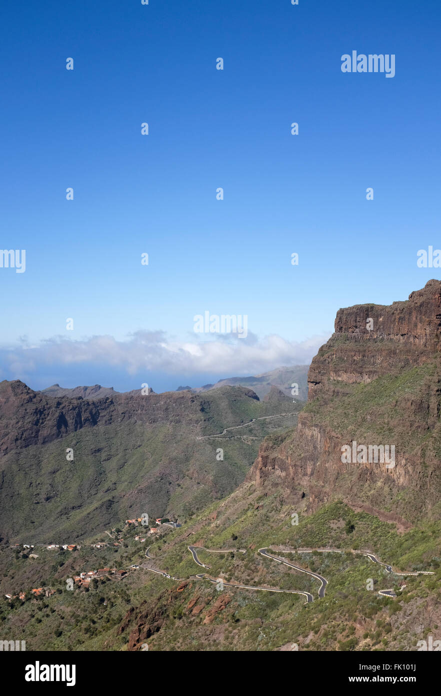 Masca, Canary Island Tenerife, Spain Stock Photo