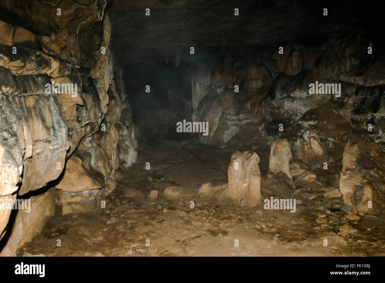 Petty John's Cave, Lafayette, GA Stock Photo