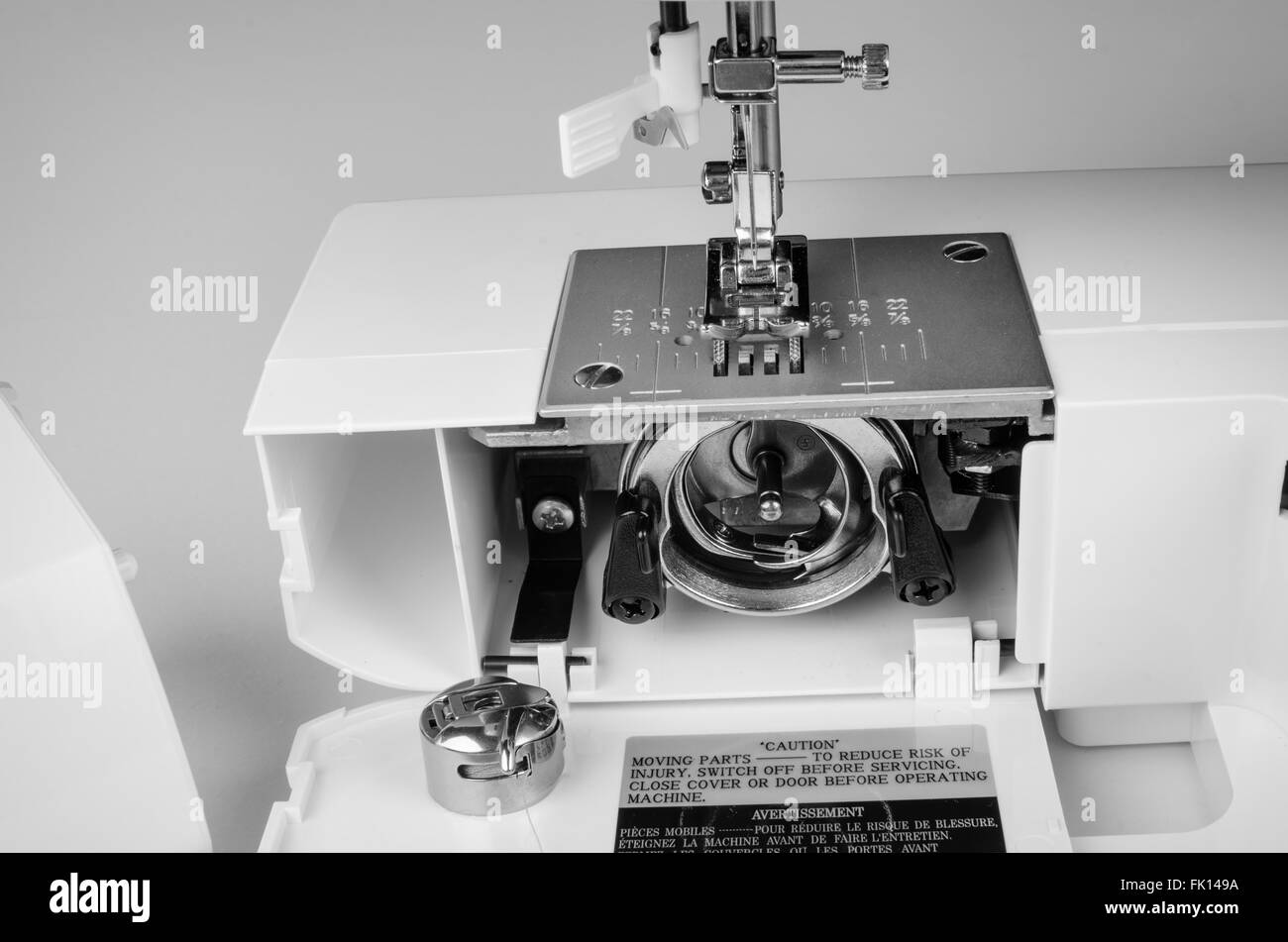 Closeup take of a sewing machine Stock Photo Alamy