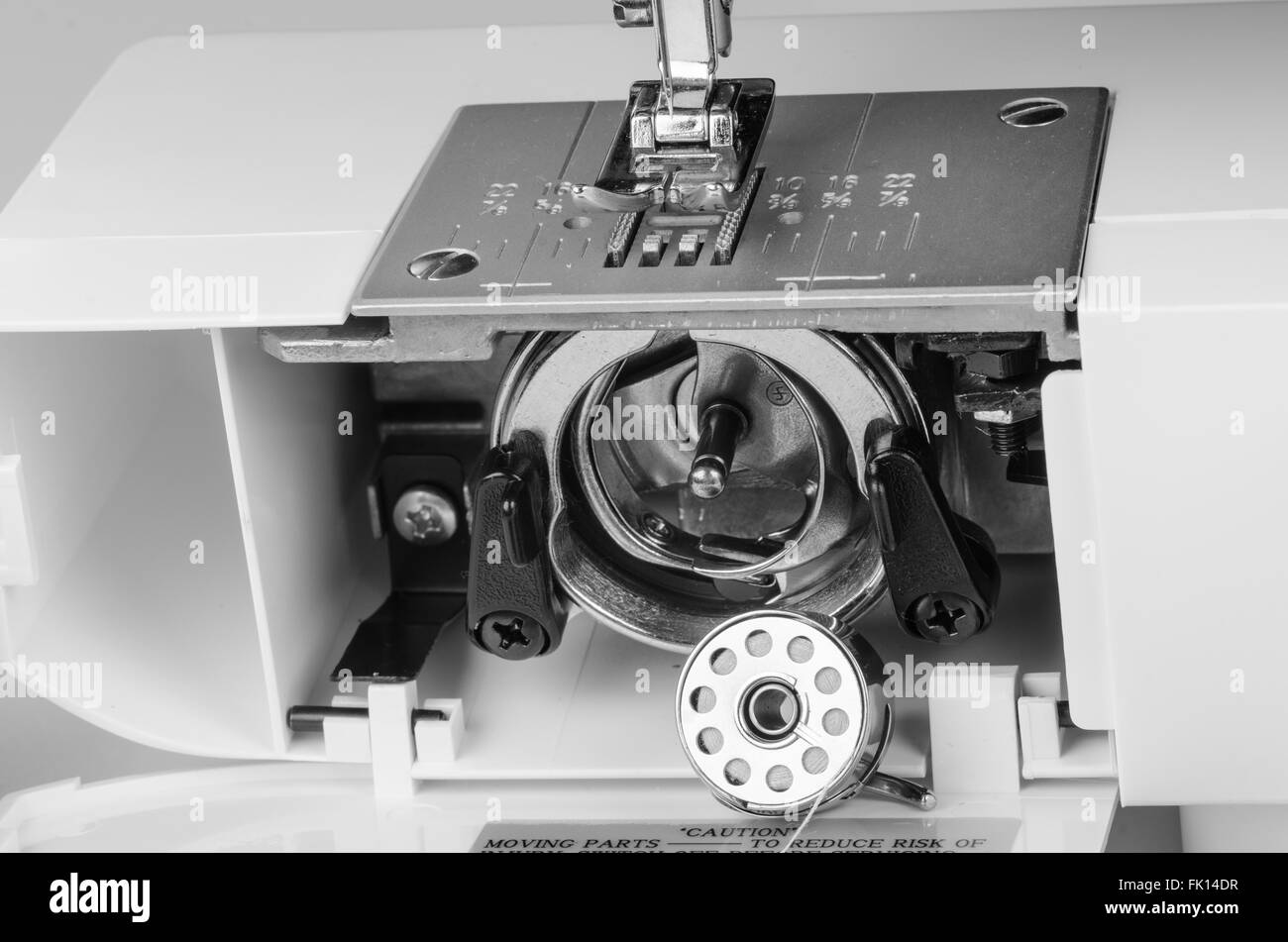 Closeup take of a sewing machine Stock Photo Alamy