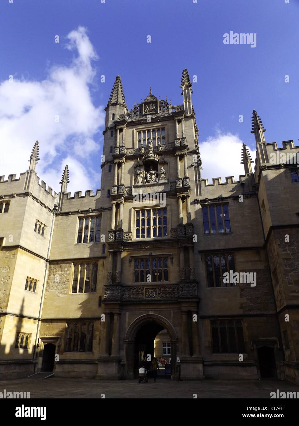Bodleian Library Oxford Stock Photo