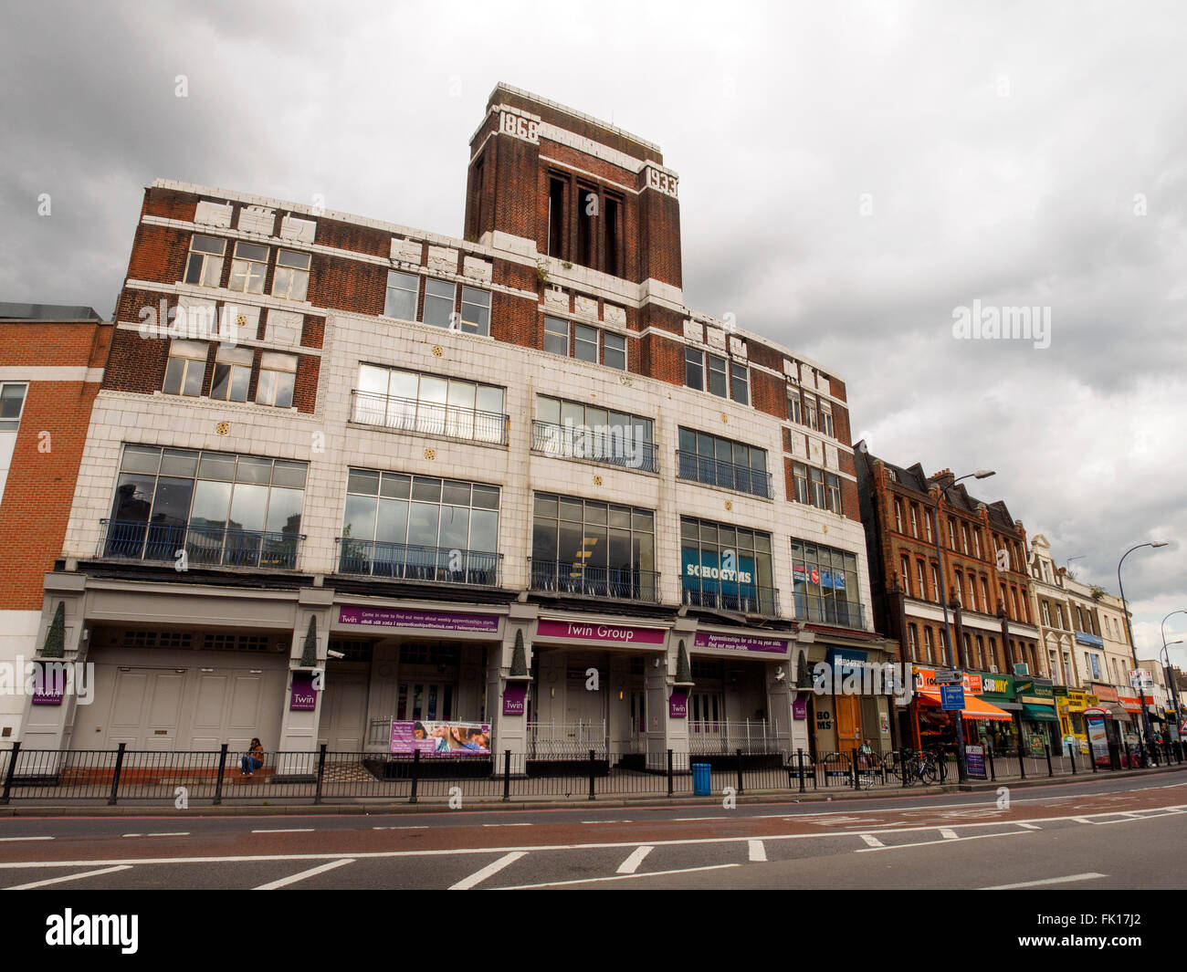 Tower House in Lewisham High Street, former Royal Arsenal Cooperative