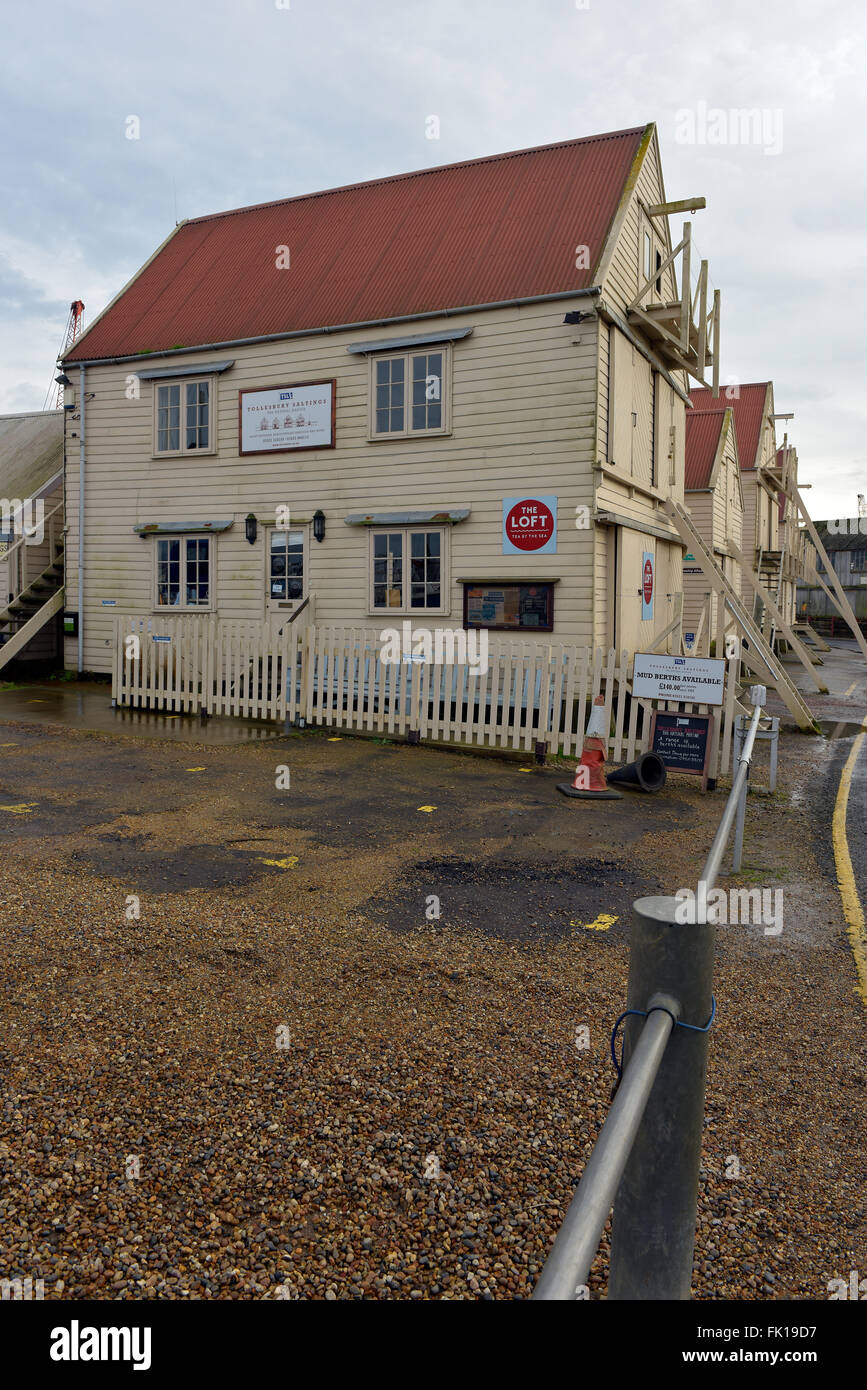 The Saltings Tollesbury marina Essex UK Stock Photo Alamy