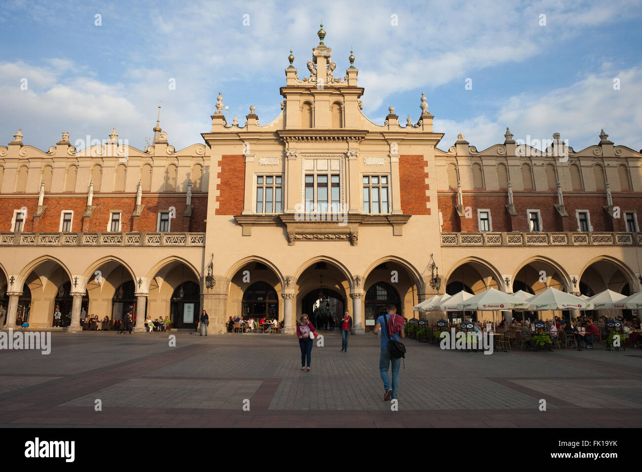 City Of Krakow In Poland Cloth Hall Sukiennice Shopping Centre