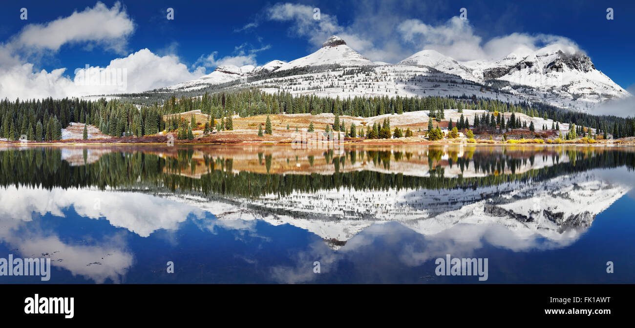Molas Lake, San Juan Mountains, Colorado, USA Stock Photo