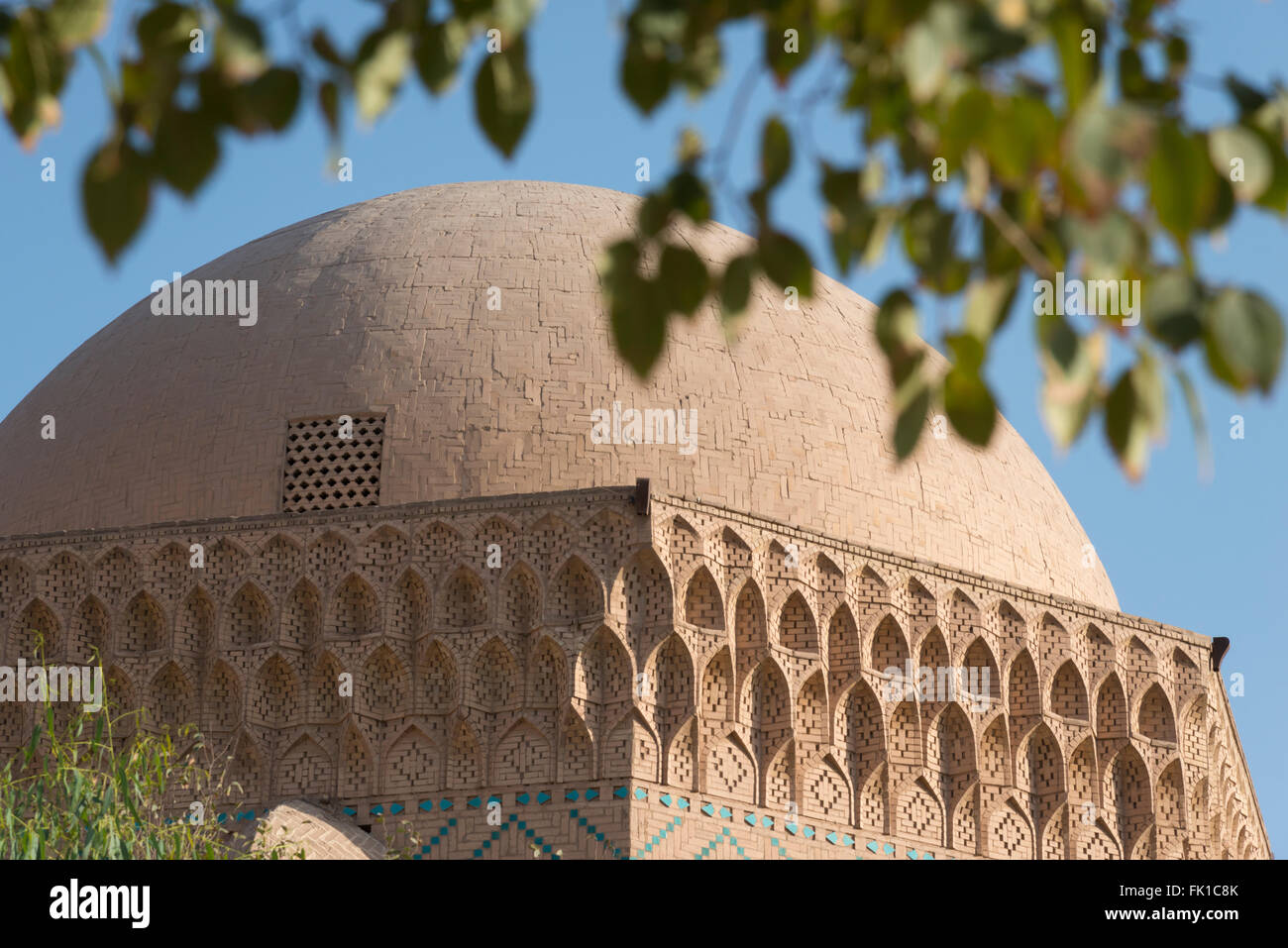 Alexander prison. Old City. Yazd. Iran. Stock Photo
