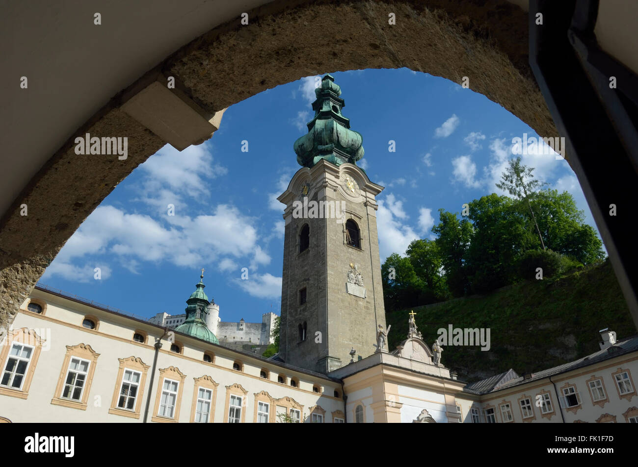 St Peter's Abbey church. Salzburg. Austria Stock Photo - Alamy