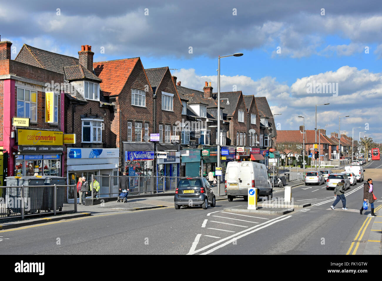 Shopping Street At Heathway On Becontree Estate Originally Created To Support Thousands Of New Homes On Lcc Social Housing Now In Barking Dagenham Stock Photo Alamy