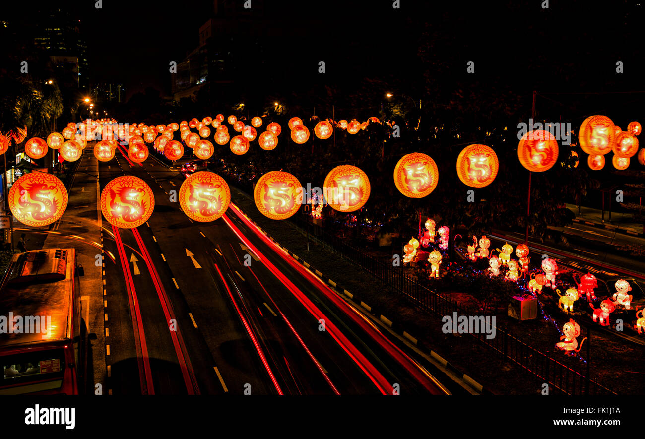 Chinese New Year, Singapore Stock Photo