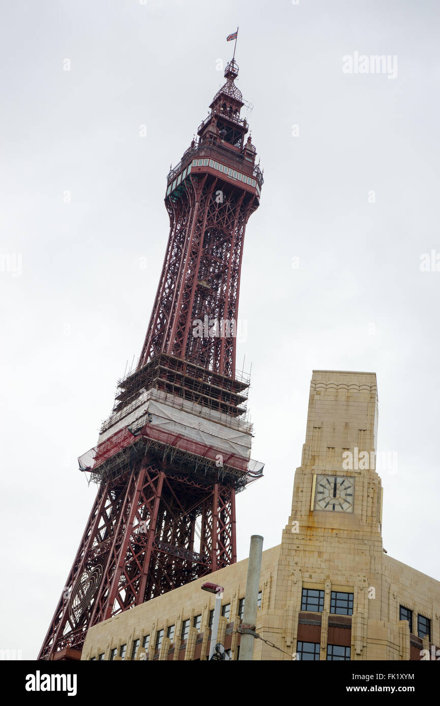 Blackpool Tower Stock Photo