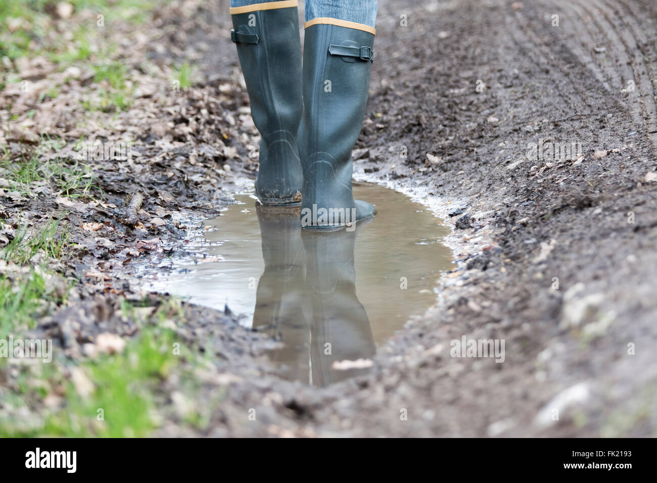 rubber boots rural agriculture Stock Photo Alamy