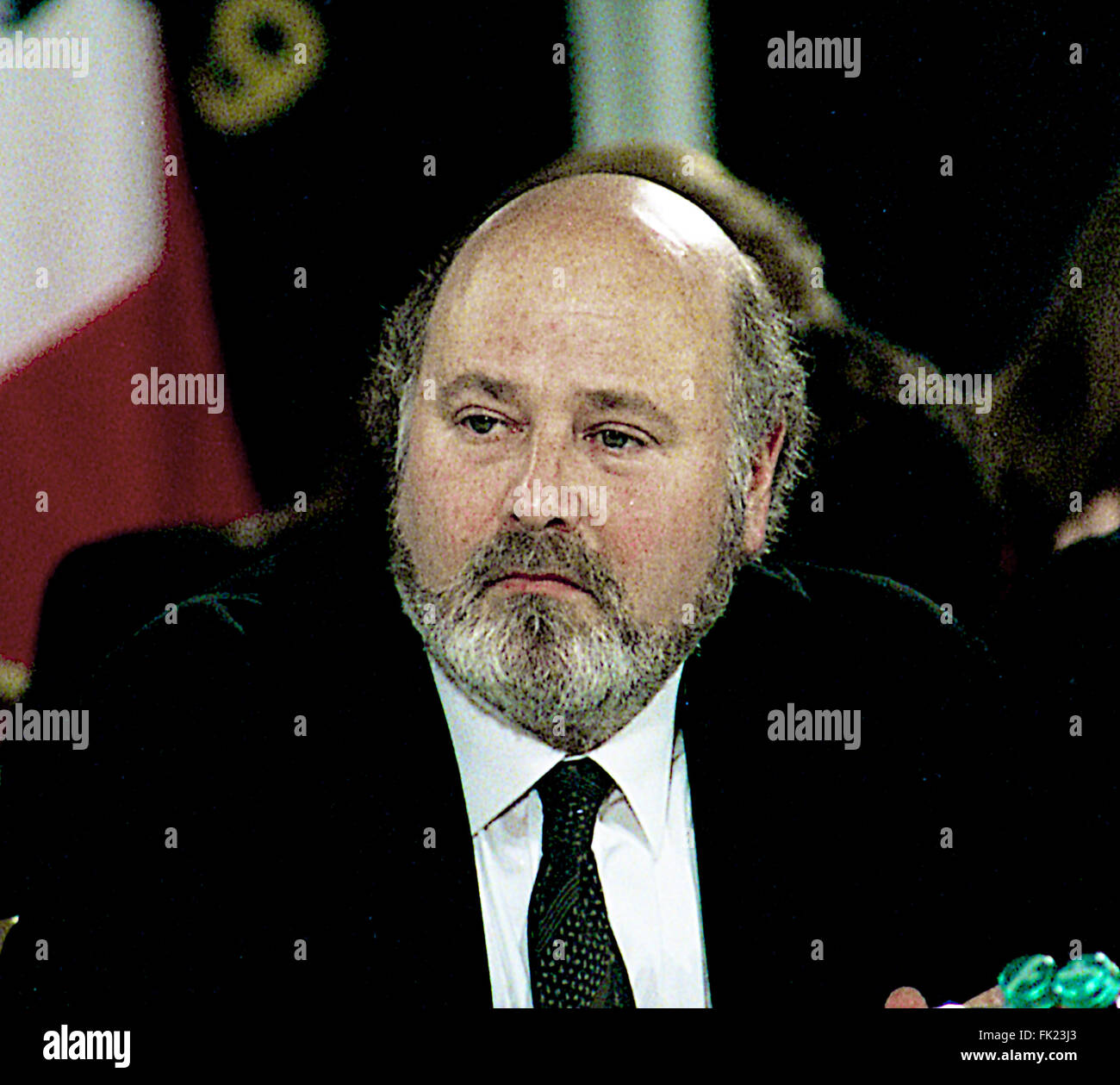 Washington, DC., USA, 4th February, 1977 Actor Rob Reiner addresses the National Governors Meeting  Credit: Mark Reinstein Stock Photo