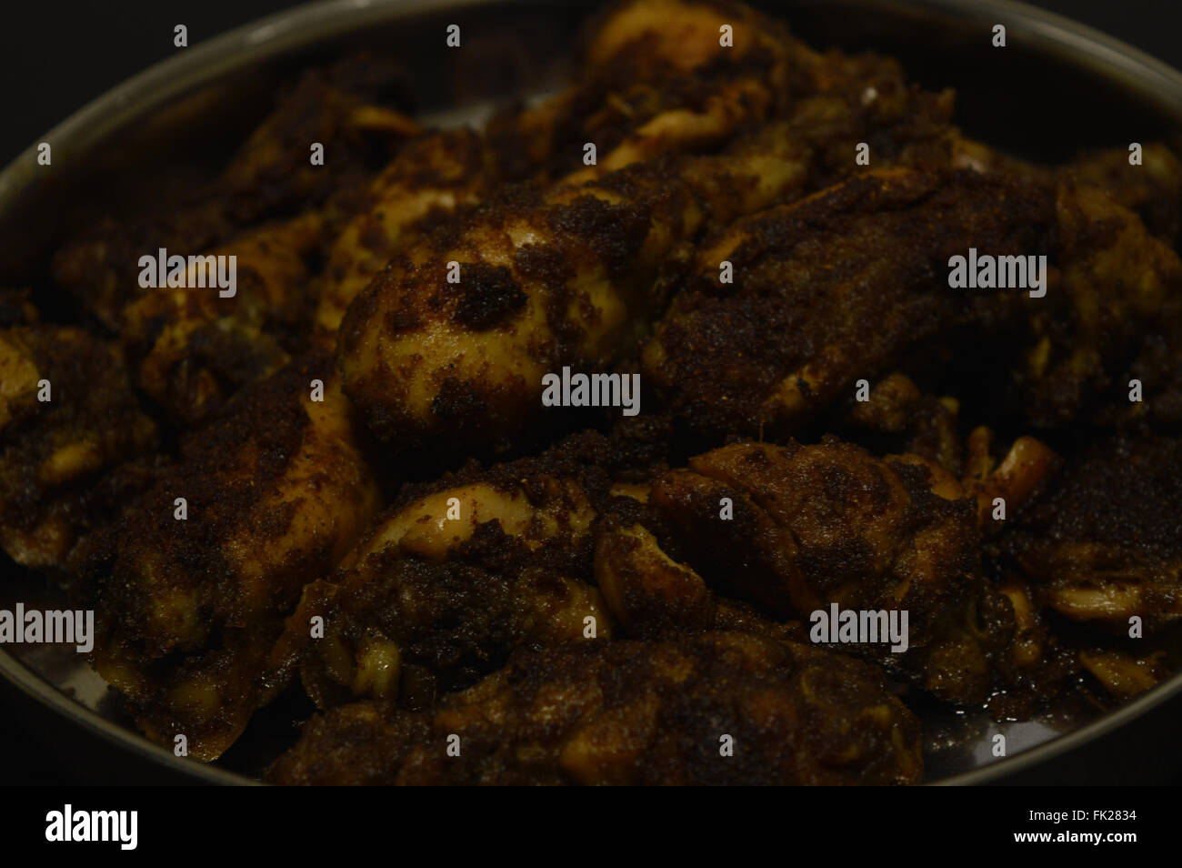 Kerala style chicken fry hi-res stock photography and images - Alamy