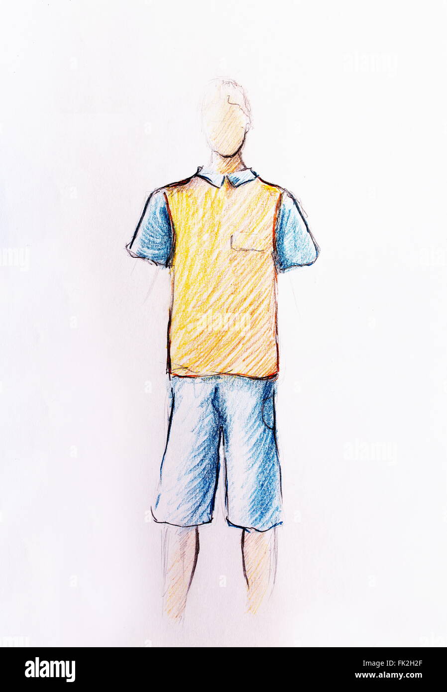 Boy clothes clearance drawing