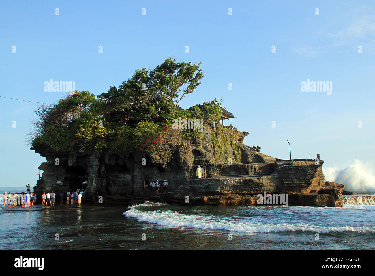 Pura Tanah Lot, Tabanan. Bali, Indonesia Stock Photo